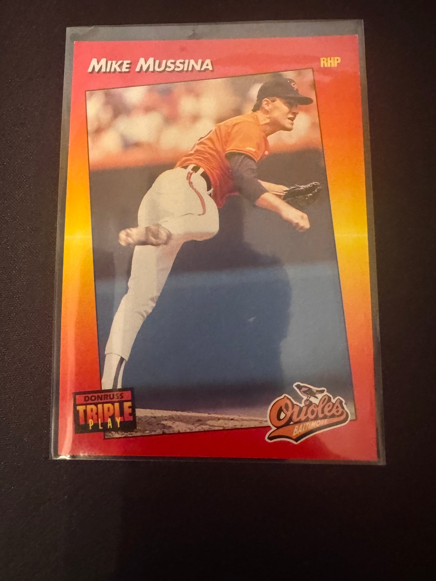 1992 Donruss Triple Play #237 Mike Mussina Card