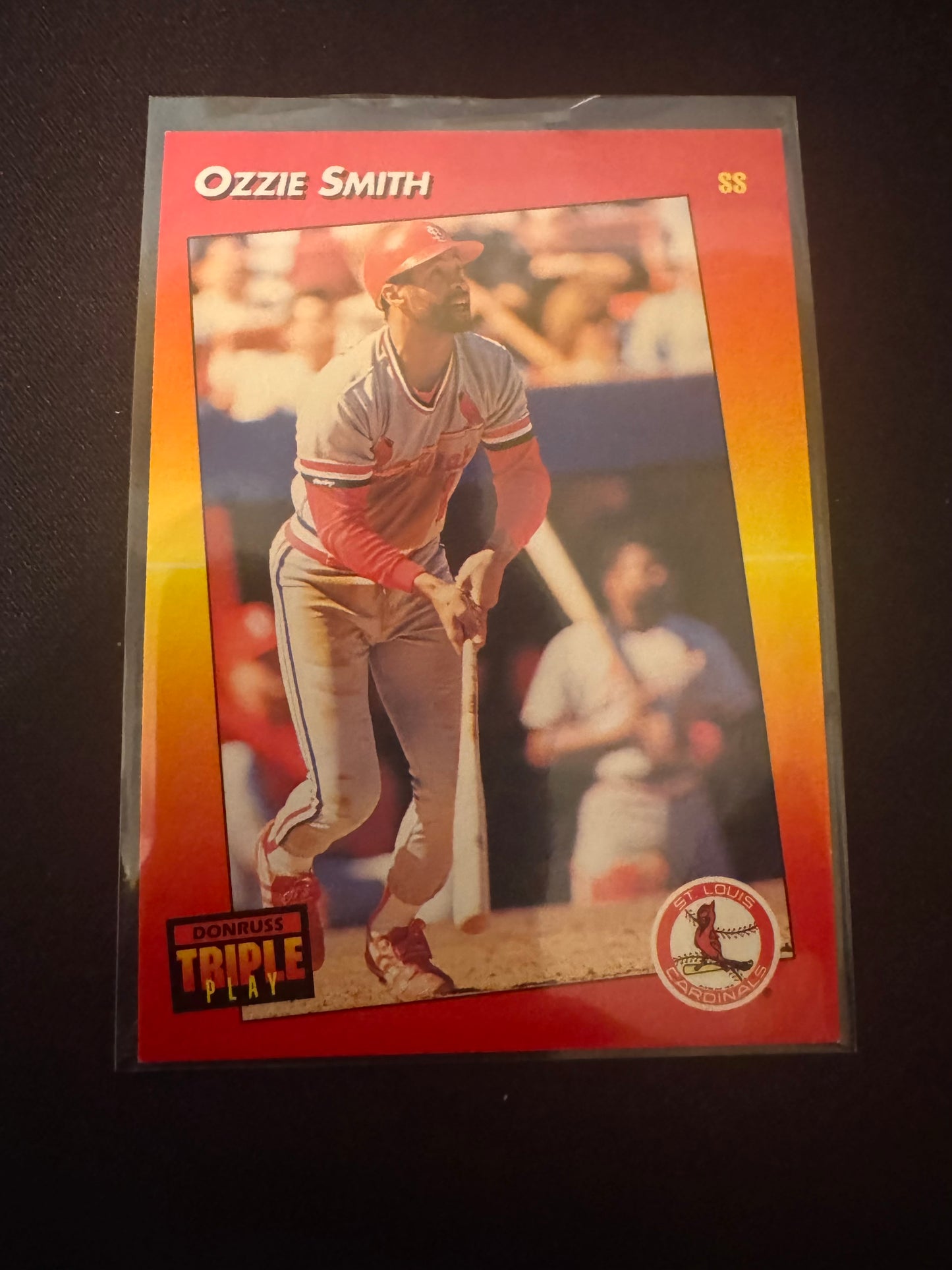 1992 Donruss Triple Play #244 Ozzie Smith Card
