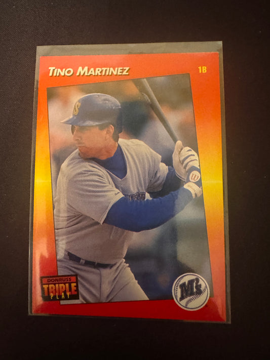 1992 Donruss Triple Play #259 Tino Martinez Card