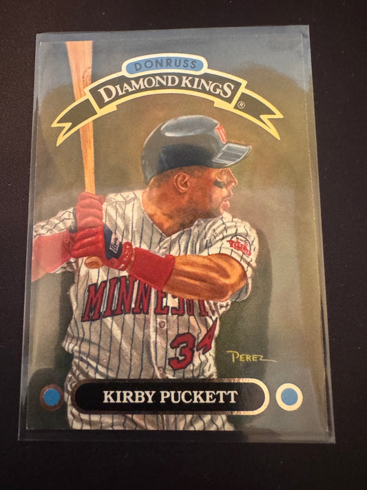 1993 Donruss #DK-4 Kirby Puckett DK Card