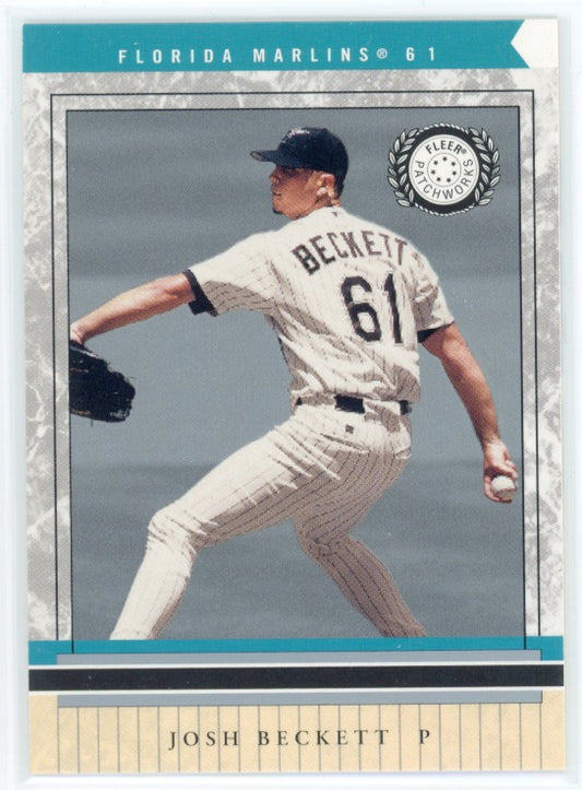2003 Fleer Patchworks #60 Josh Beckett Card