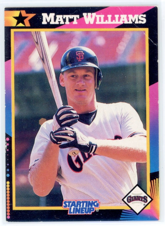 1992 Kenner Starting Lineup #9 Matt Williams