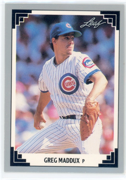 1991 Leaf #127 Greg Maddux Card