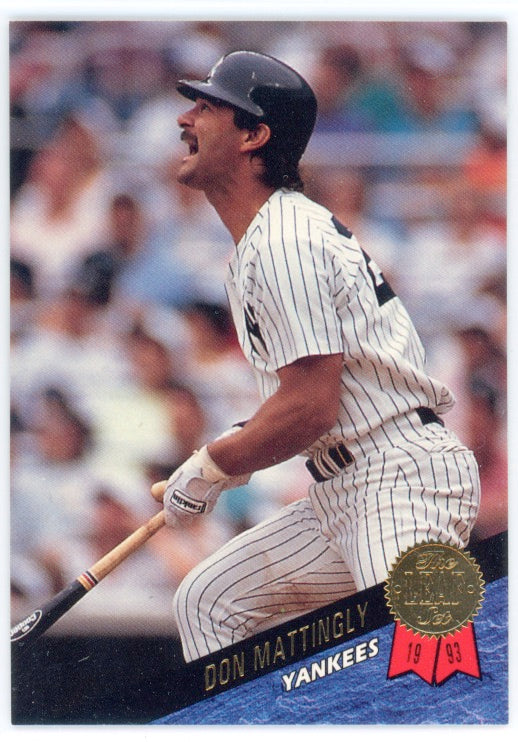1993 La colección de hojas n.° 237 Don Mattingly