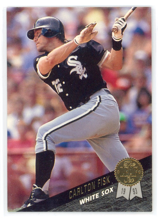 1993 The Leaf Set #284 Carlton Fisk Card