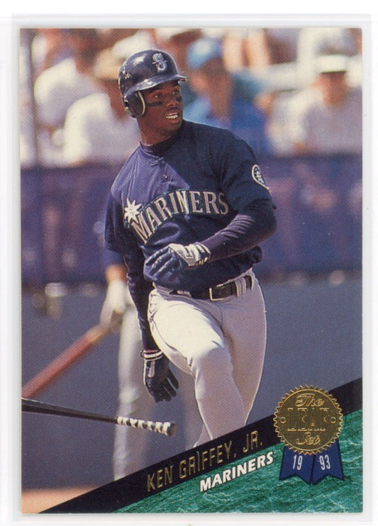 1993 The Leaf Set #319 Ken Griffey Card