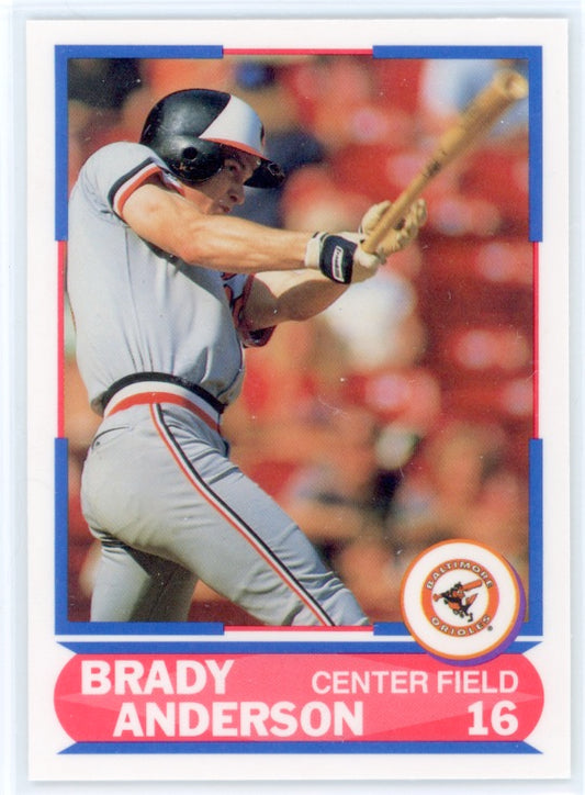 1989 Score #26 Brady Anderson Young Superstars Rookie Card