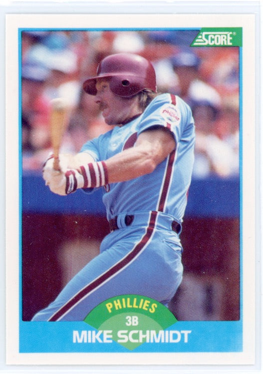 1989 Score #149 Mike Schmidt Card