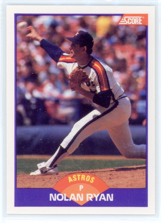 1989 Score #300 Nolan Ryan Card