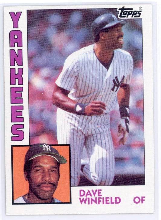 1984 Topps #460 Dave Winfield Card
