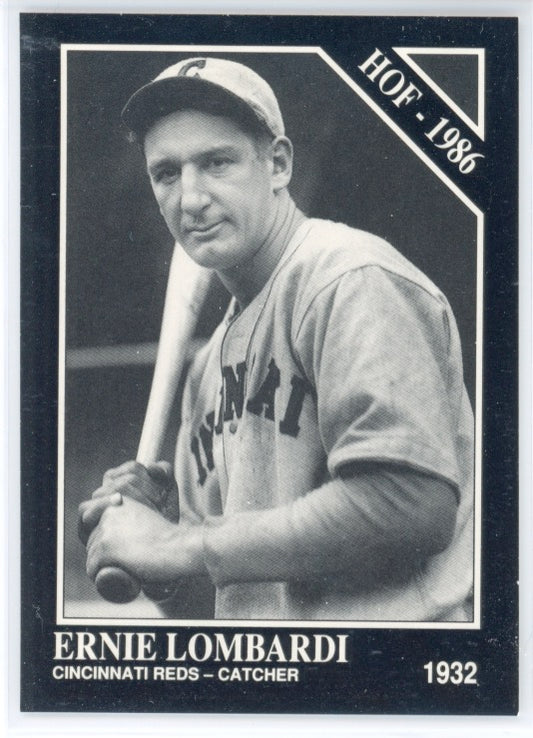 1991 Conlon TSN #27 Ernie Lombardi Card
