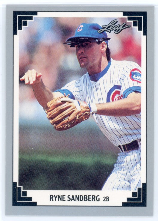 1991 Leaf Set #207 Ryne Sandberg Card