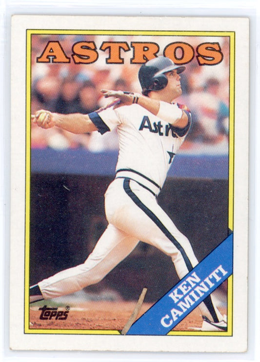 1988 Topps #64 Ken Caminiti RC Card
