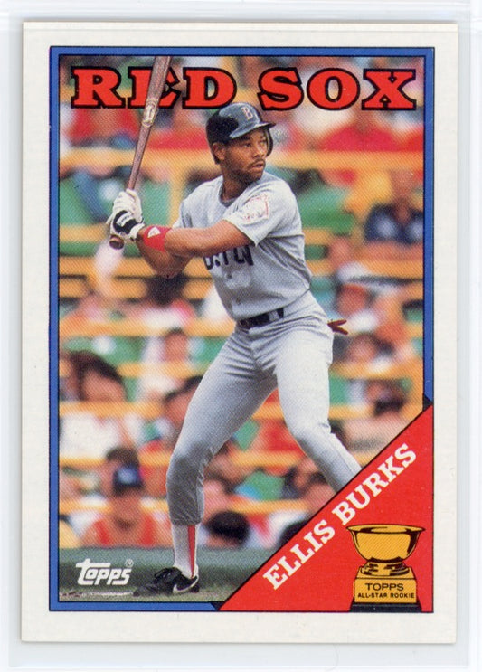 1988 Topps #269 Ellis Burks RC Card