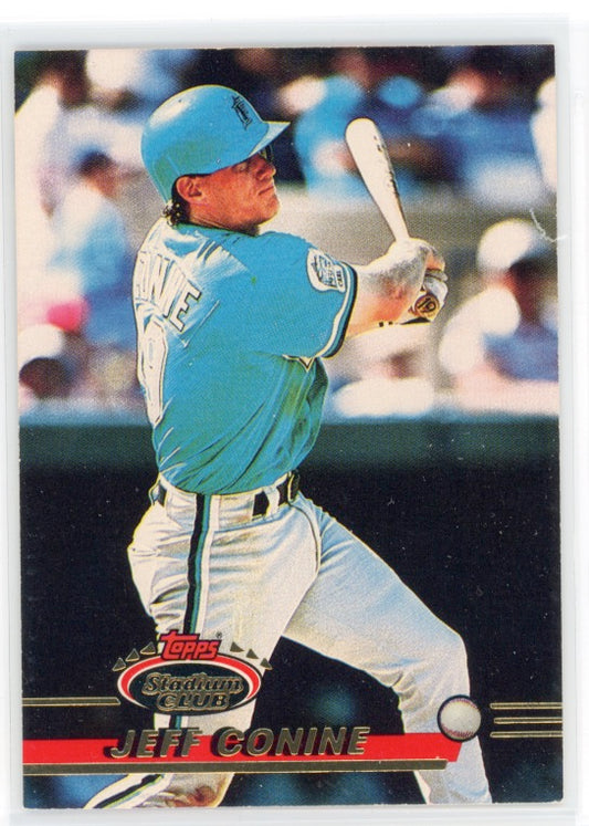 1993 Topps Stadium Club #340 Jeff Conine Card