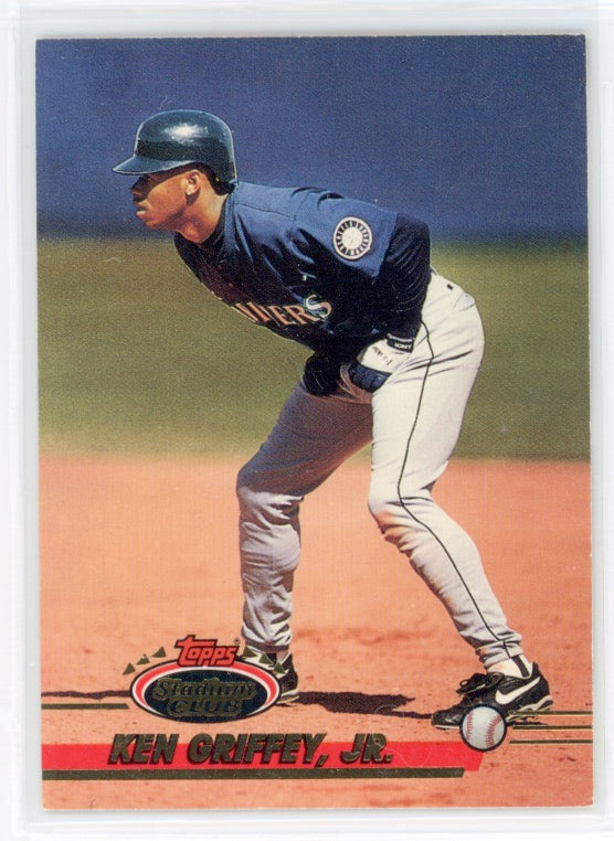 Tarjeta Ken Griffey, Jr. n.° 707 del Topps Stadium Club de 1993