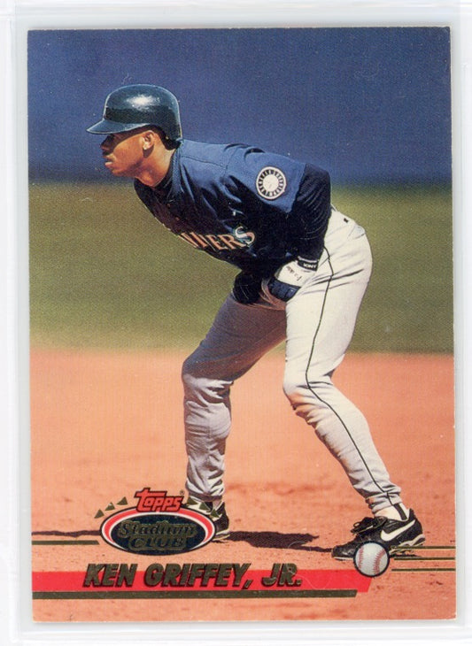 Tarjeta Ken Griffey, Jr. n.° 707 del Topps Stadium Club de 1993