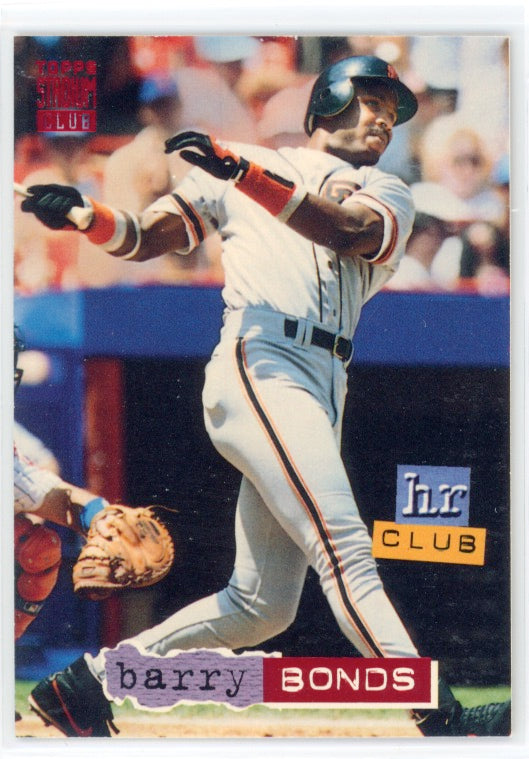 Tarjeta de Barry Bonds n.° 259 del Topps Stadium Club de 1994