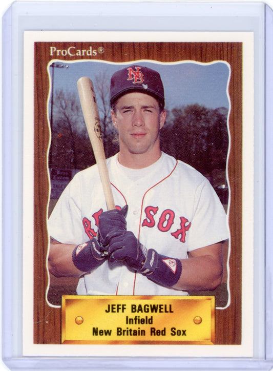 1990 New Britain Red Sox #1324 Jeffrey Bagwell Card