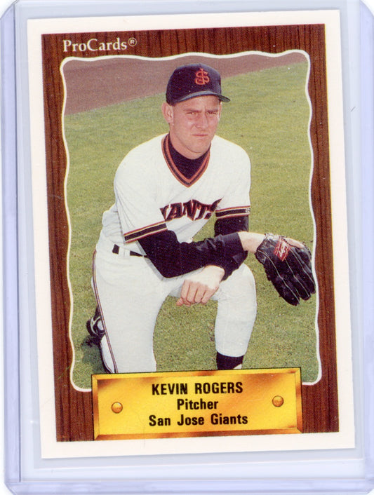 1990 San Jose Giants Procards #2003 Kevin Rogers Card