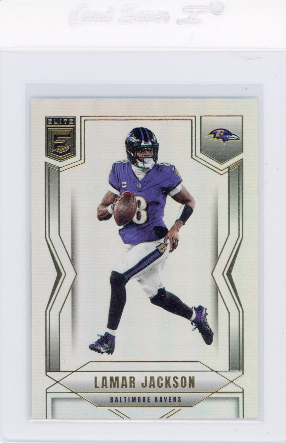 2025 Elite #10 Lamar Jackson Baltimore Ravens Card