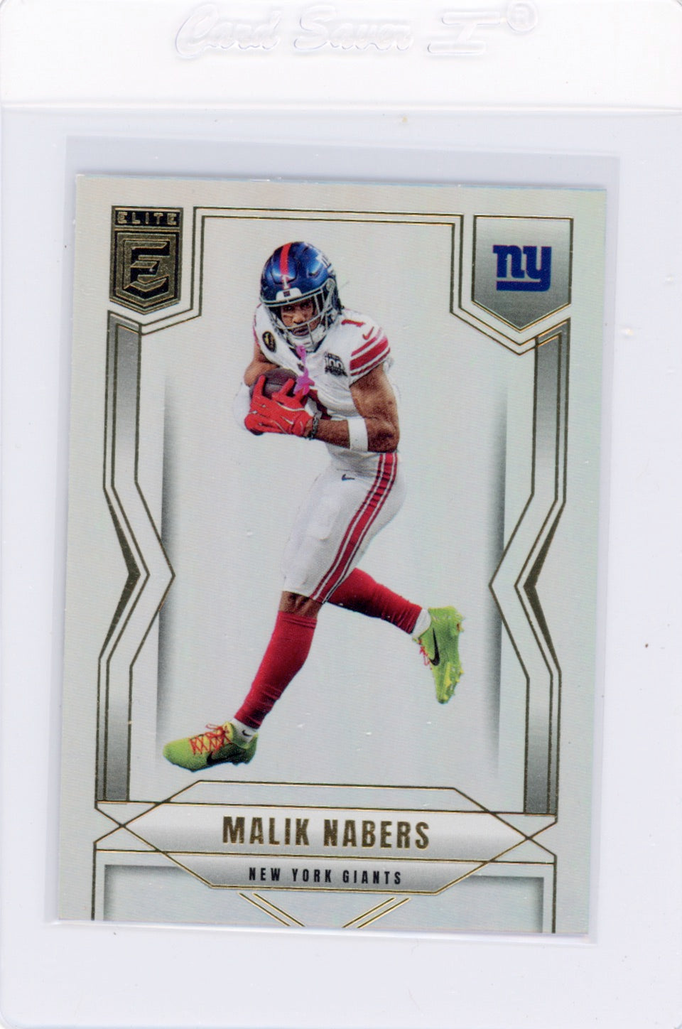 2025 Elite #5 Malik Nabers New York Giants Card