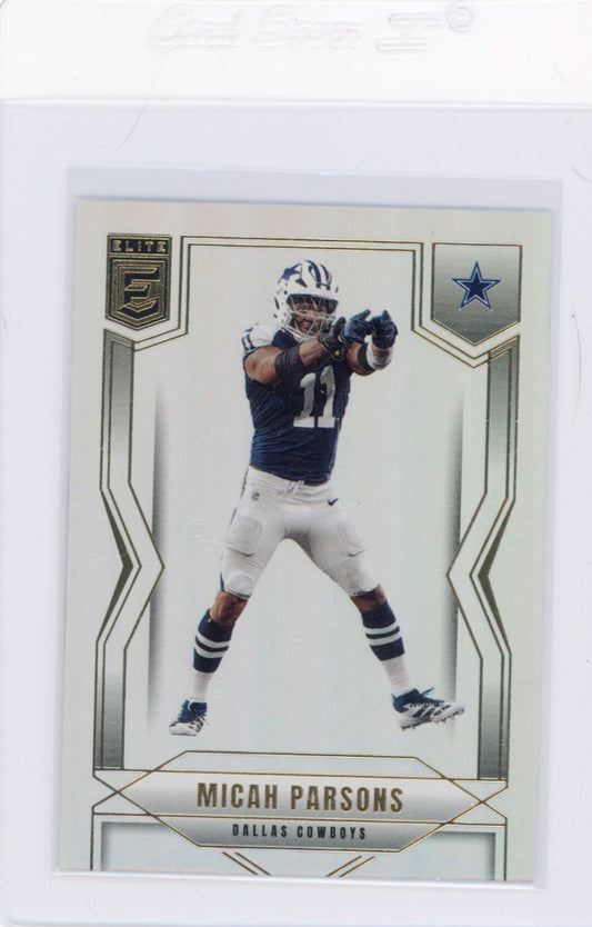 2025 Elite #6 Micah Parsons Dallas Cowboys Card