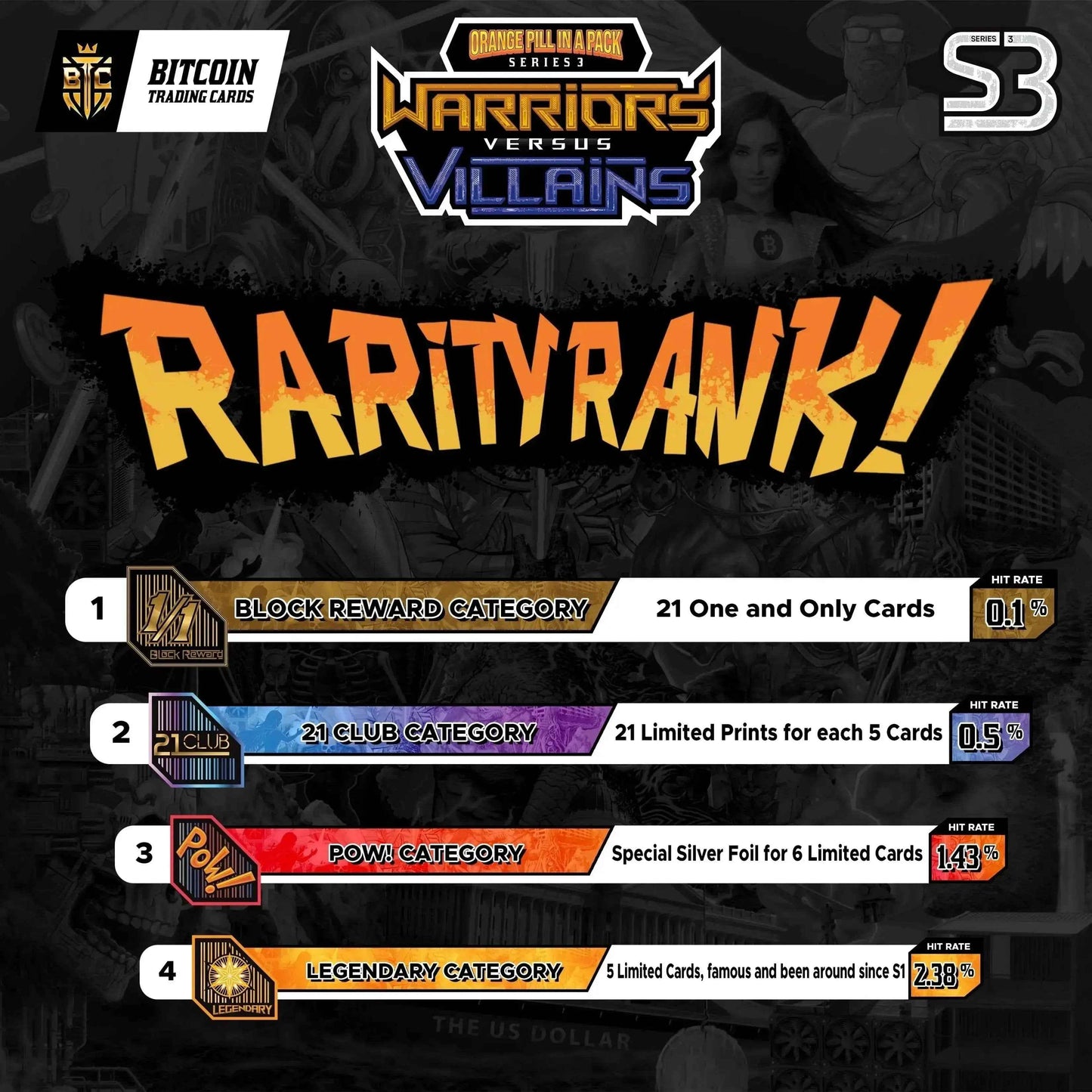 Box - OPP S3 Warriors vs Villains
