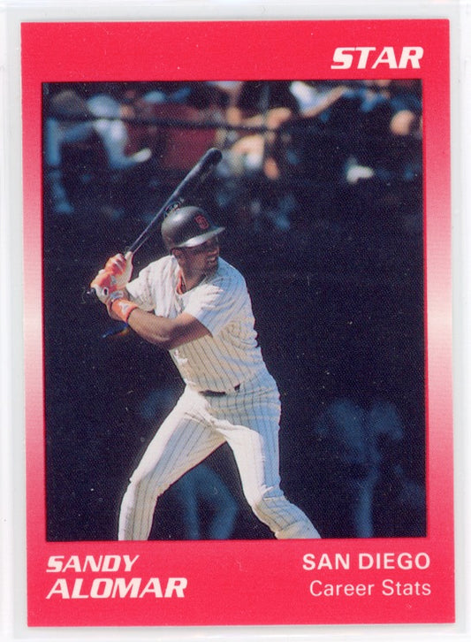 1989 Star #125 Sandy Alomar Card
