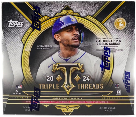 2024 Topps Triple Threads Baseball Hobby Box