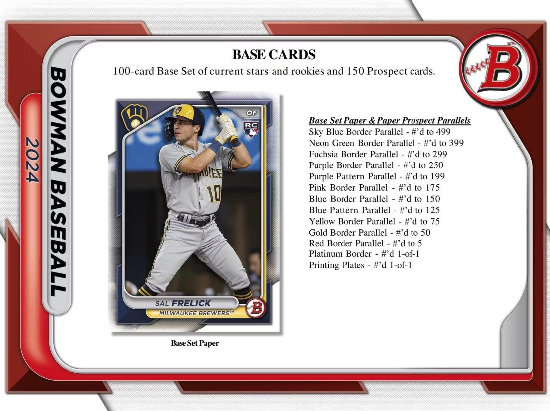 2024 Bowman Baseball Hobby Jumbo Box