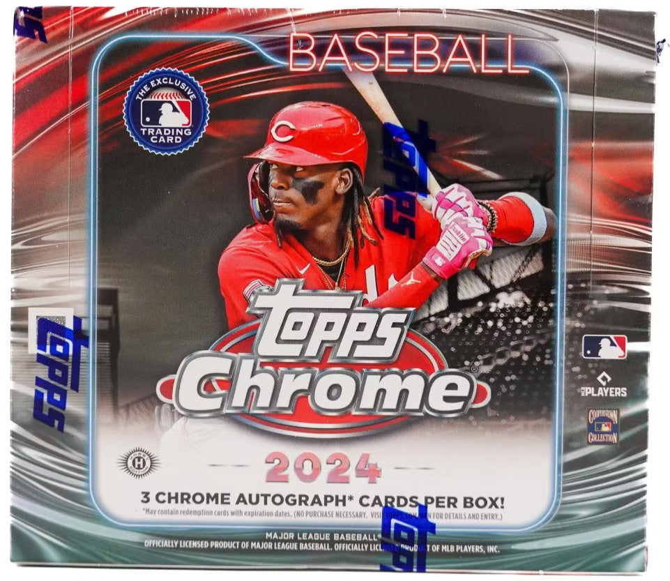 2024 Topps Chrome Baseball Hobby Jumbo Box