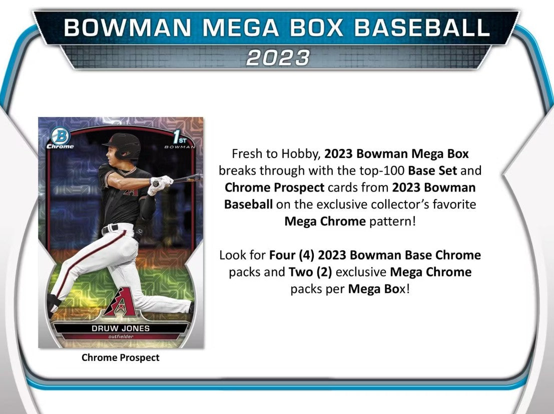 2023 Bowman Baseball Mega Box