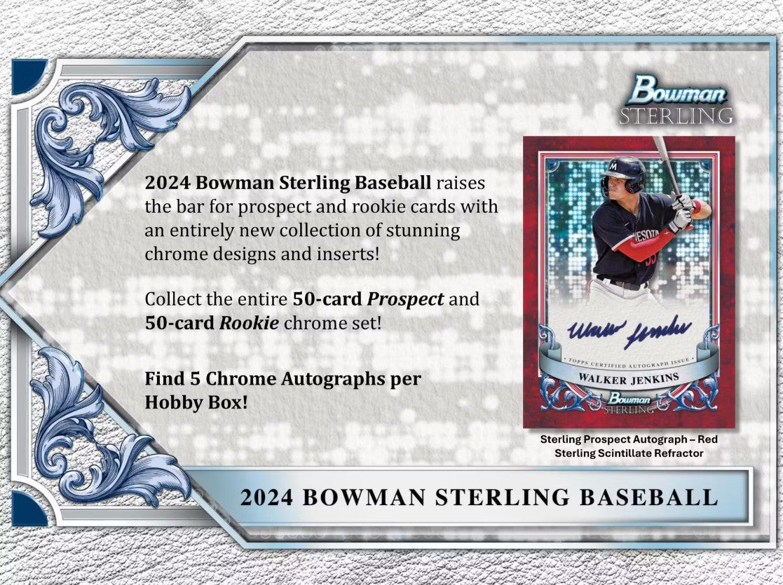 2024 Bowman Sterling Baseball Hobby Box