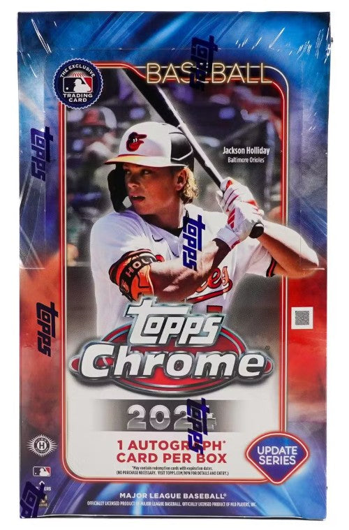 2024 Topps Chrome Update Series Baseball Hobby Box