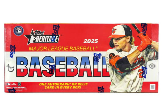 2025 Topps Heritage Baseball Hobby Box
