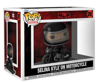 The Batman - Selina Kyle on Motorcycle - FunkoPOP #281