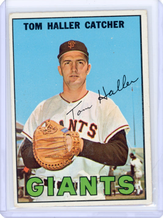 1967 Topps #65 Tom Haller Card