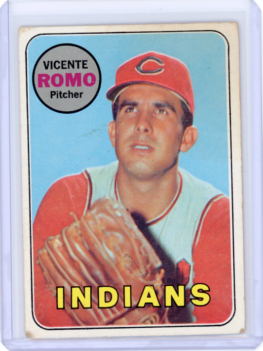 1969 Topps #267 Vicente Romo Rookie (RC) Card