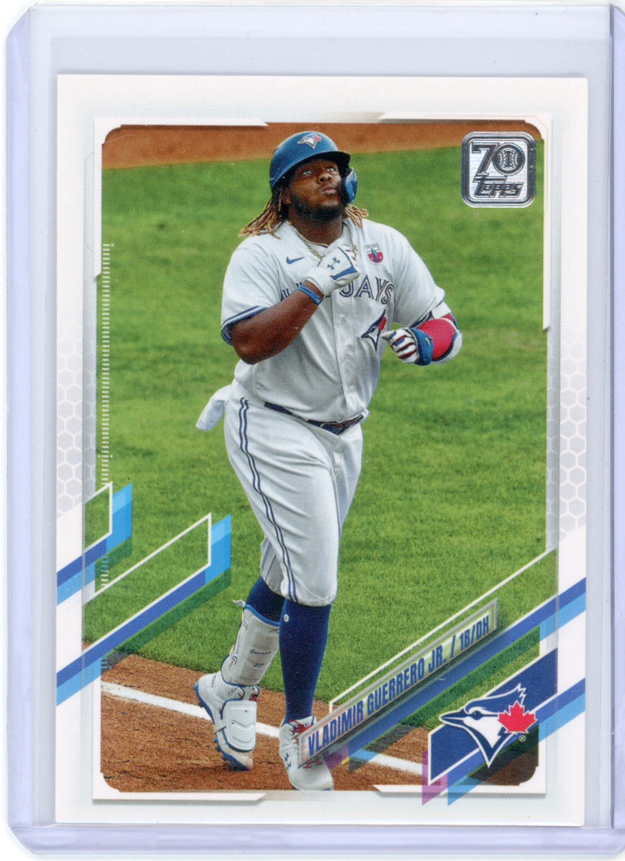 2021 Topps #224 Vladimir Guerrero Jr. Blue Jays Card
