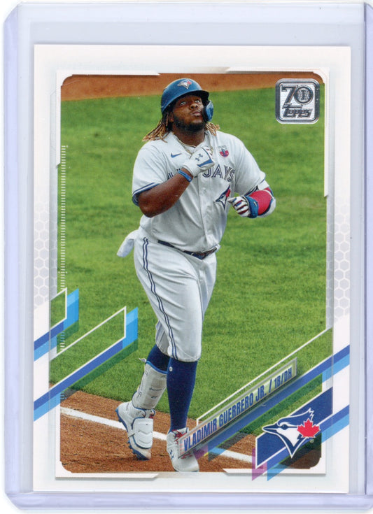 2021 Topps #224 Vladimir Guerrero Jr. Blue Jays Card