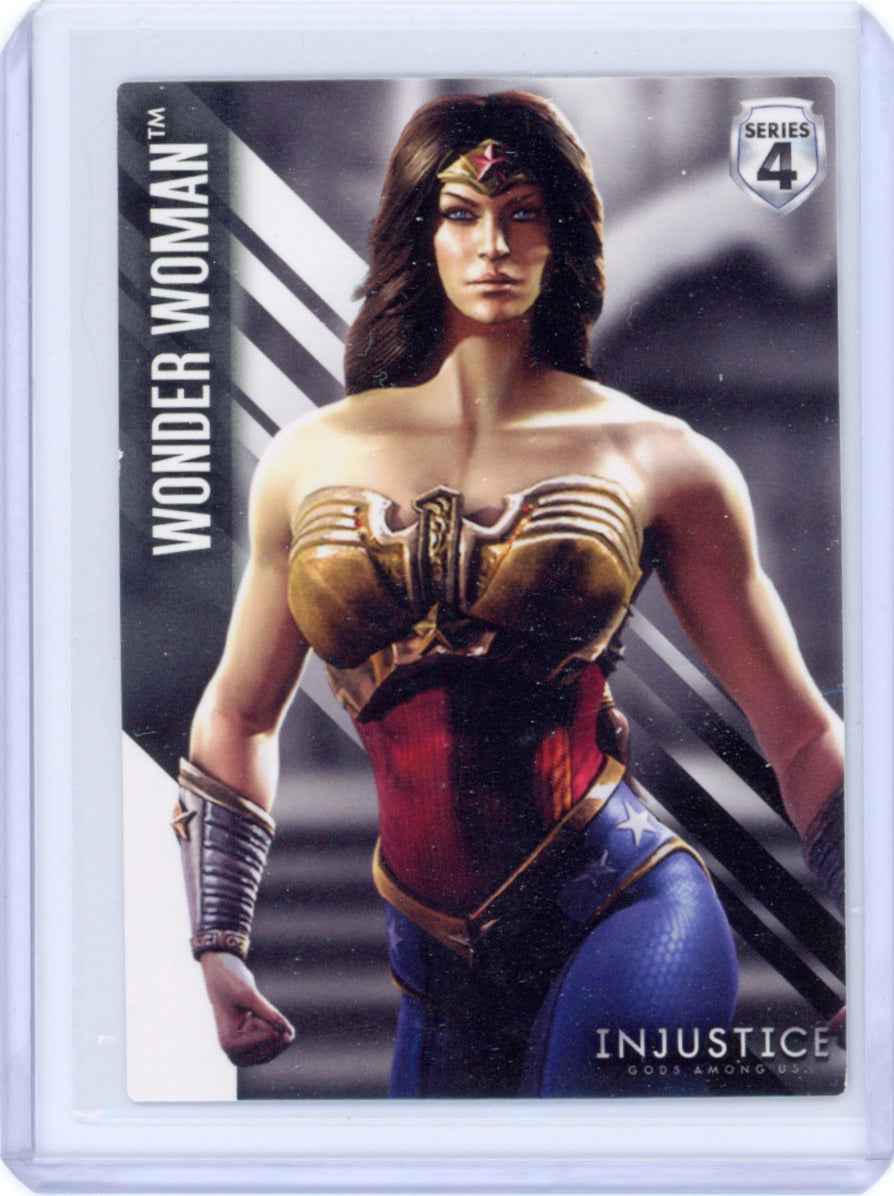 2017 Raw Thrills DC Comics Injustice Gods Among Us #30 Wonder Woman Card