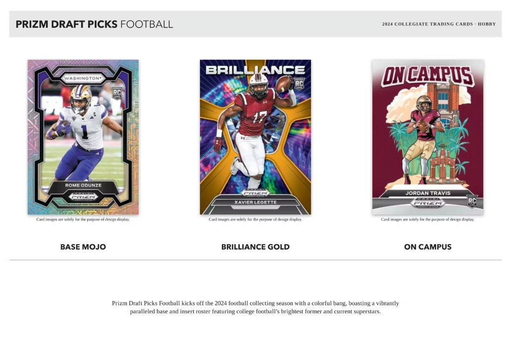 2024 Panini Prizm Draft Picks Football Hobby Box