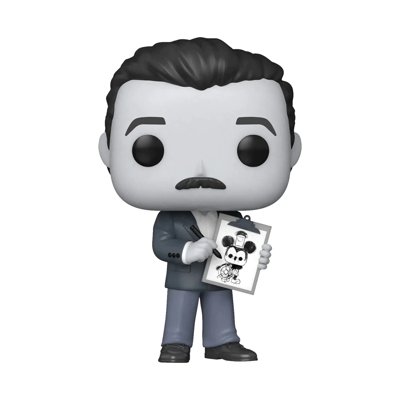 Funko Pop! Icons: Disney 100th - Walt Disney with Drawing Protected by an UltraPro SemiRigid Storage Case - Scharf Enterprises, LLC