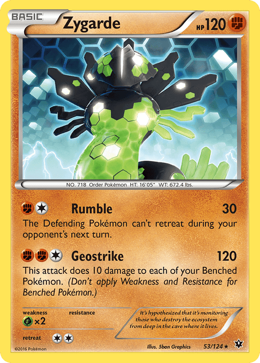 Zygarde (53/124) [XY: Fates Collide]