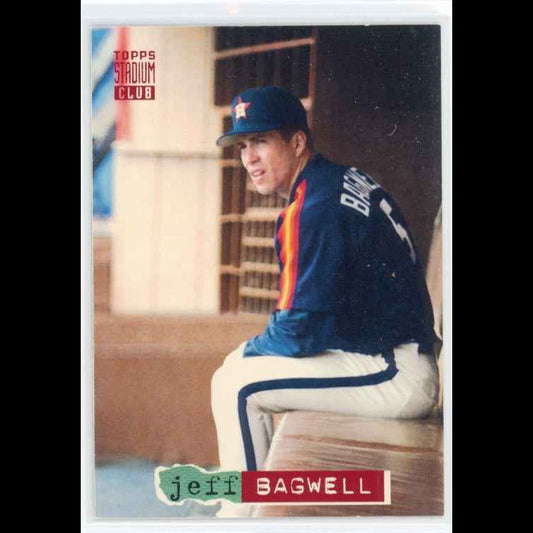 1994 Topps Stadium Club #108 Jeff Bagwell Card - front