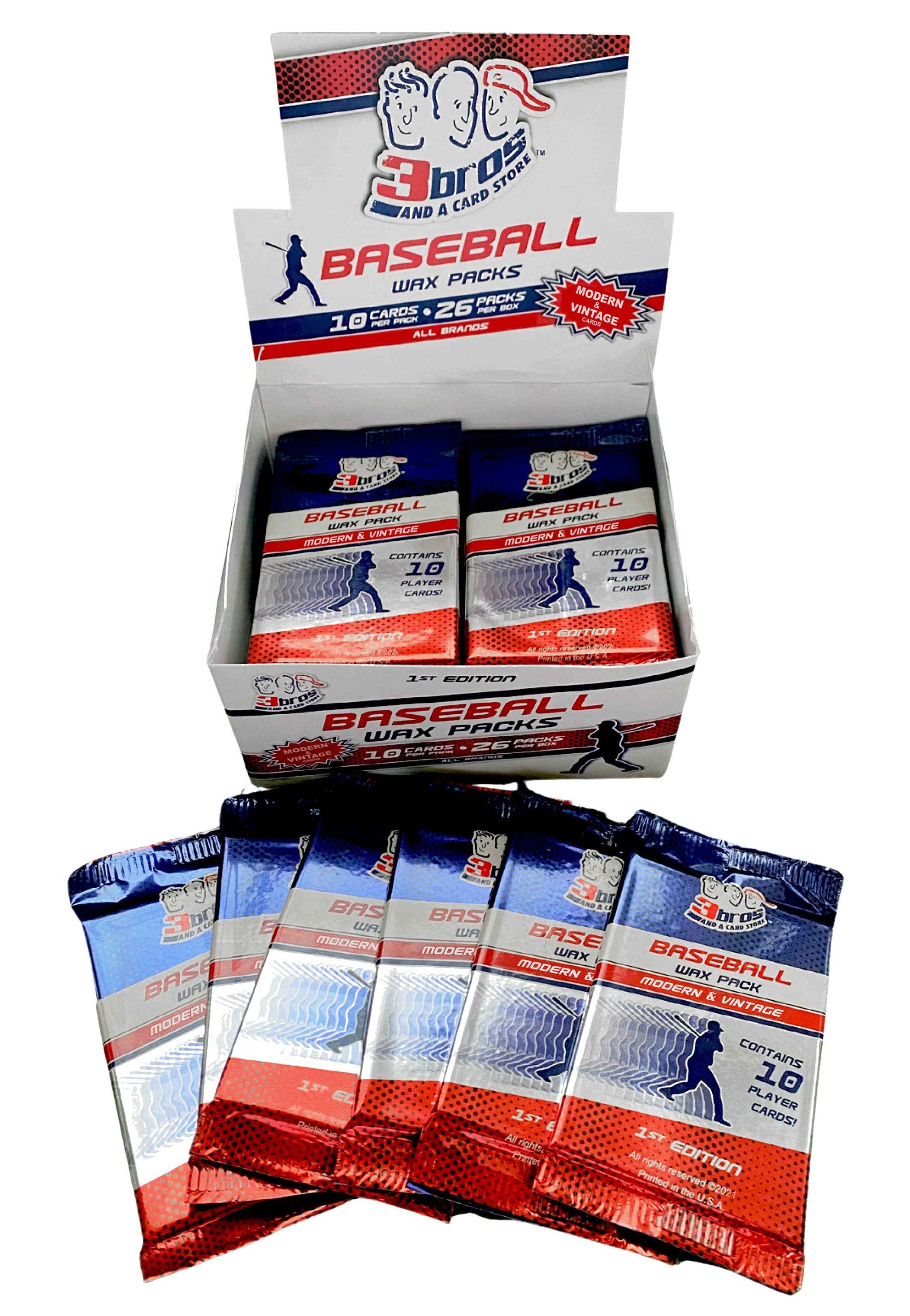 Sealed MLB Baseball Cards Wax Packs