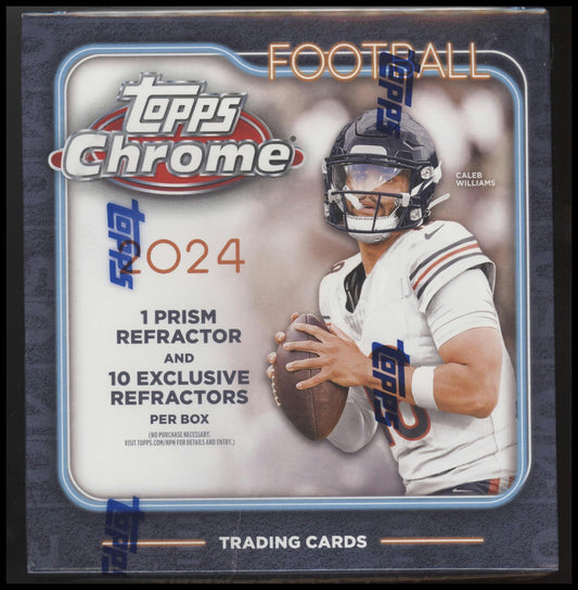 2024 Topps Chrome Football Mega Box
