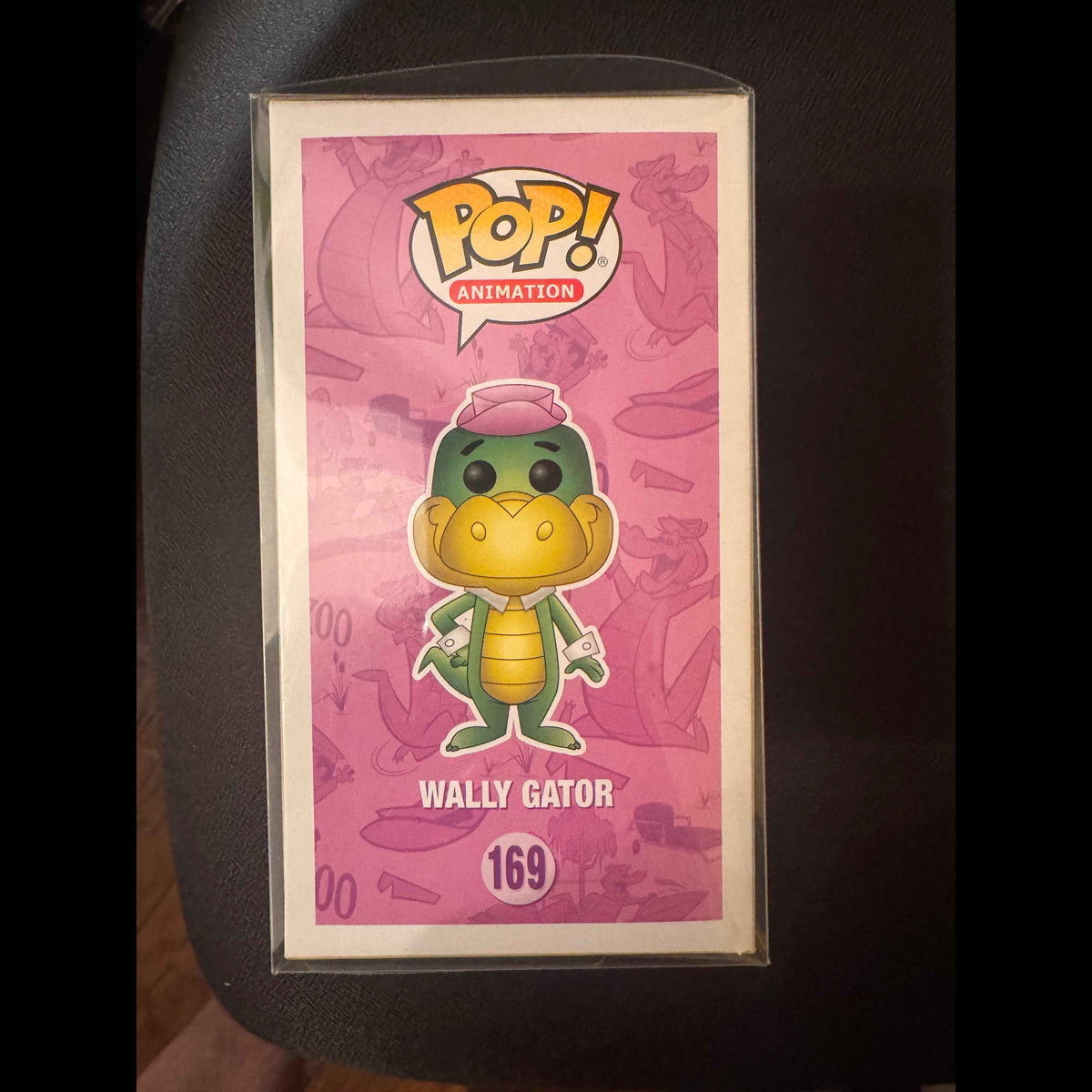 Wally Gator Funko Pop! #169 in a Semi-Rigid Protective Case from UltraPro - back