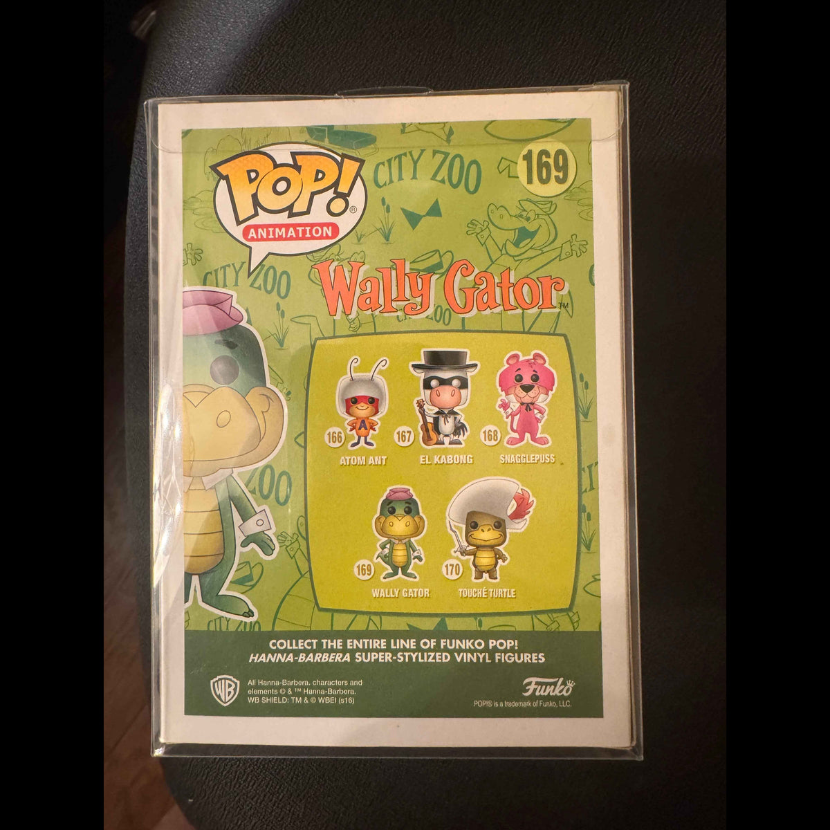 Wally Gator Funko Pop! #169 in a Semi-Rigid Protective Case from UltraPro - view 3
